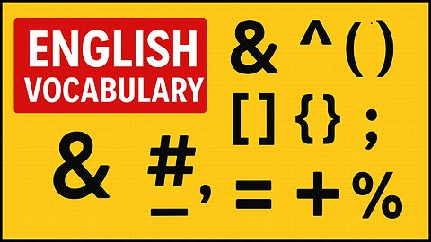 Can you name these Top 30 Symbols You Use Every Day?😲dailyenglish vocabulary, learnenglish quiz