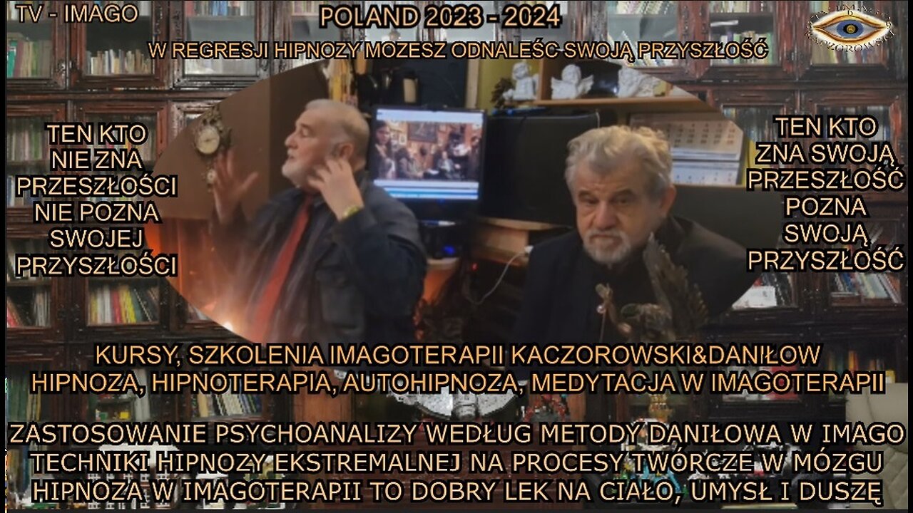 ZASTOSOWANIE PSYCHOANALIZY WEDŁUG METODY DANIŁOWA W IMAGO. TECHNIKI HIPNOZY EKSTRAMALNEJ NA PROCESY TWÓRCZE W MÓZGU.