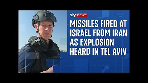 Sirens blaring in Jerusalem as missiles launched from Iran Duration 