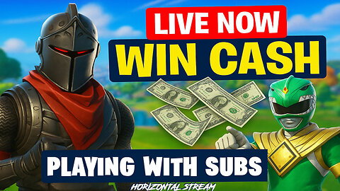 Fortnite Chapter 6 Season 4 LIVE 🔴 Playing with Subs + Win Cash #Fortnite #FortniteLive #cashprizes