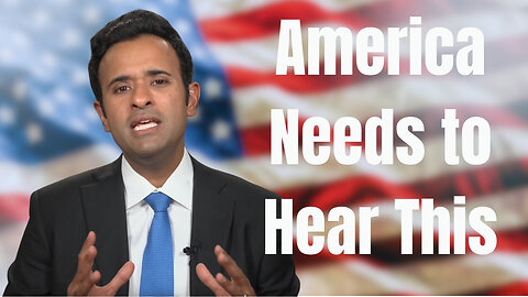 A Message Every American Should Hear Right Now.