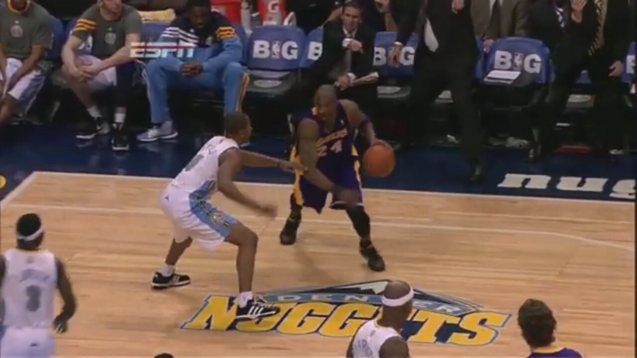 Kobe Bryant 20 Points 9 Ast @ Nuggets, 2011-12.