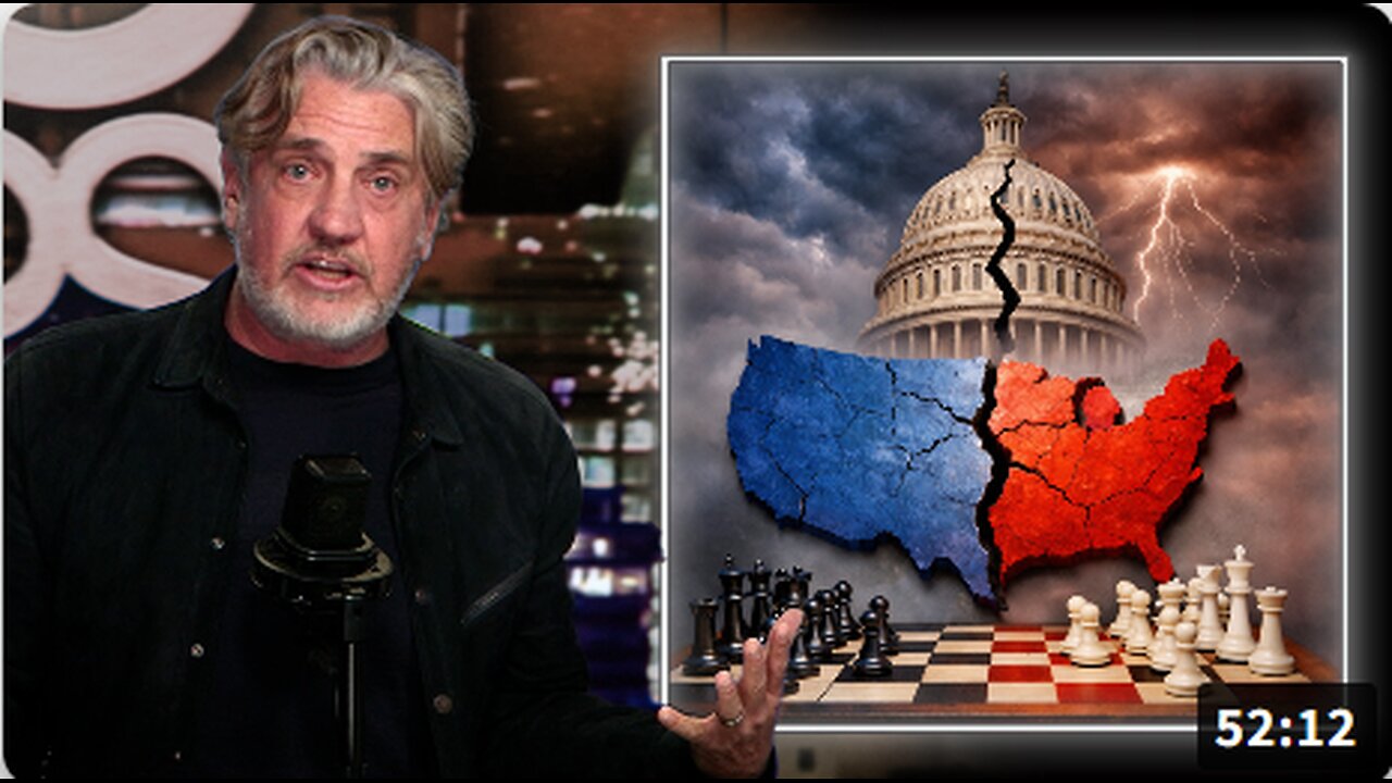 POWERFUL: Host Of The HighWire Del Bigtree Calls For Peace & Warns That The Desperate Democrats' Only Option Left Is To Trigger Violence & A New American Civil War