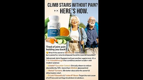 Advanced Joint Support: Get 70% Joint Pain Relief Naturally