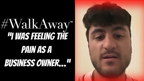 “I couldn’t even charge what I was worth…” #WalkAway