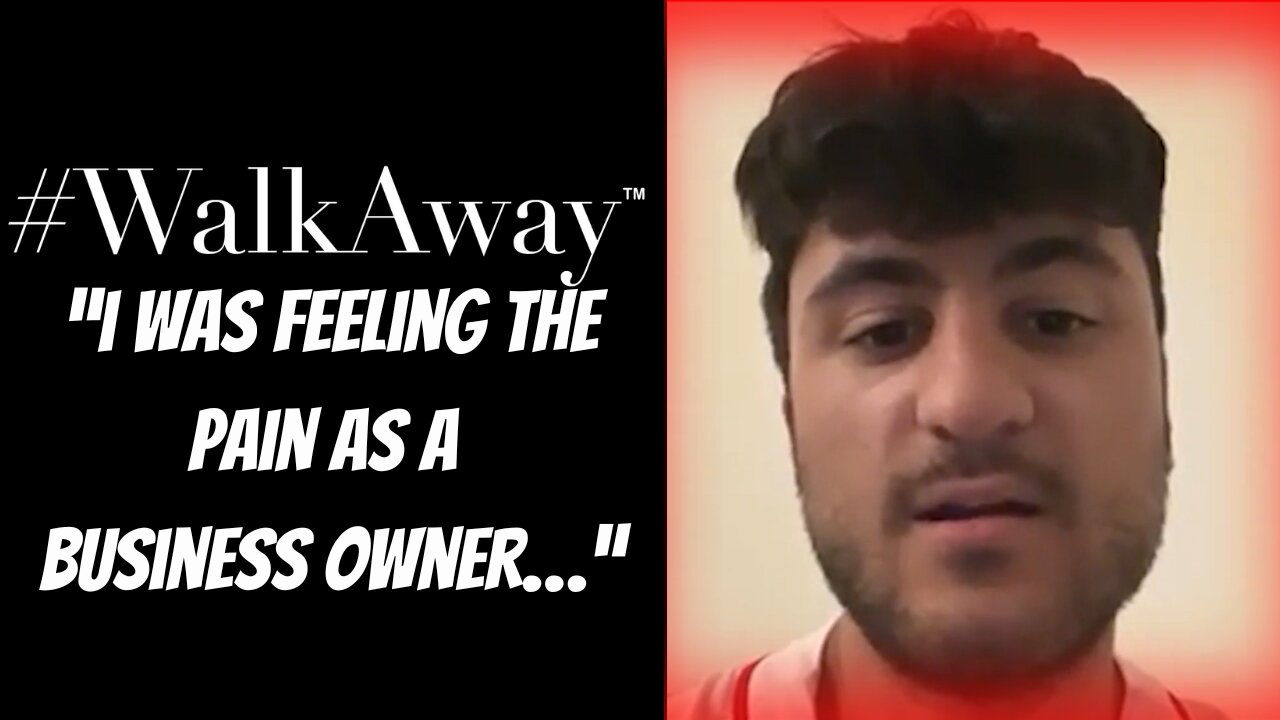 “I couldn’t even charge what I was worth…” #WalkAway