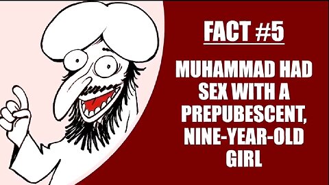5 MOST DISGUSTING FACTS ABOUT PROPHET MUHAMMAD! - 5 MEEST WALGELIJKE FEITEN OVER PROFEET MOHAMMED 💣