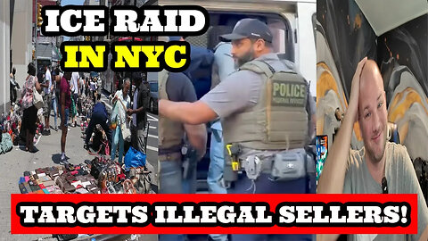 ICE RAID SHOCKS NEW YORK! Canal Street Sellers Busted for FAKE Gucci & Louis Vuitton