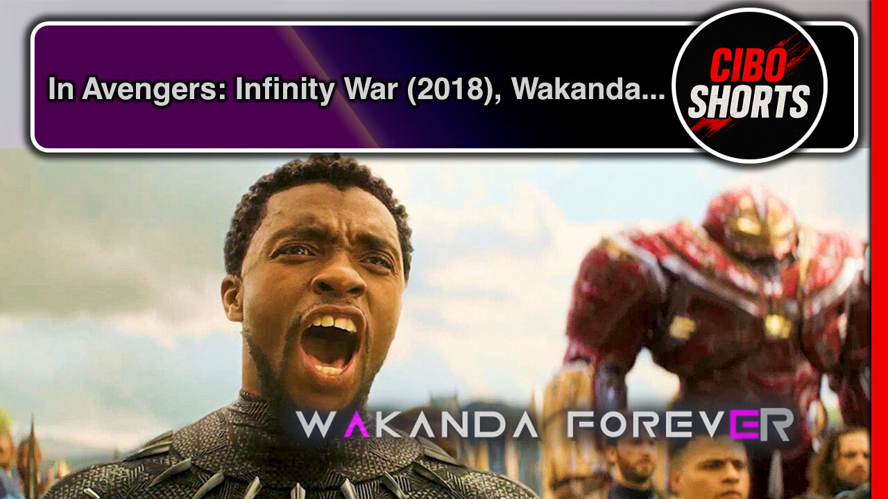 In Avengers: Infinity War (2018), Wakanda ChargeCap and Black Panther outrun everyone
