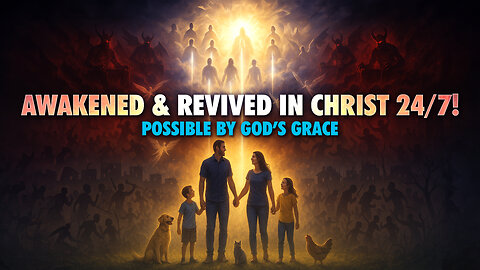 7/24/25 Thursday Night Discipleship: Awakened & Revived In Christ 24/7! - Possible By God’s Grace