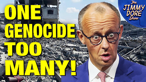 Germany FINALLY Cracks Down On Israel Over Gaza Genocide Holocaust