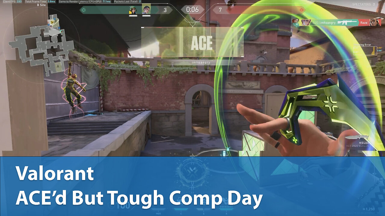 ACE’d But Tough Comp Day | Competitive 0W-3L | Valorant