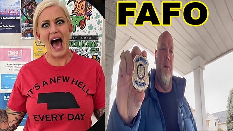 White Liberal FINDS OUT when the Secret Service stops by! FAFO!