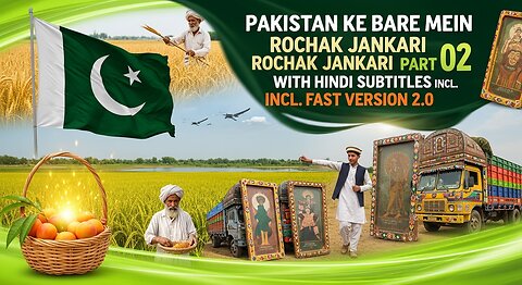 Pakistan Ke Bare Mein Rochak Jankari | Part 02 | With Hindi Subtitles