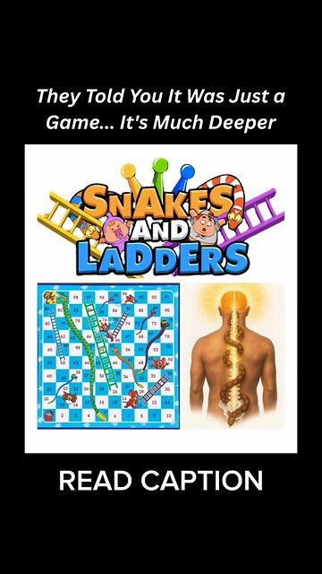 🐍🪜 THE TRUTH BEHIND SNAKES & LADDERS 🪜🐍