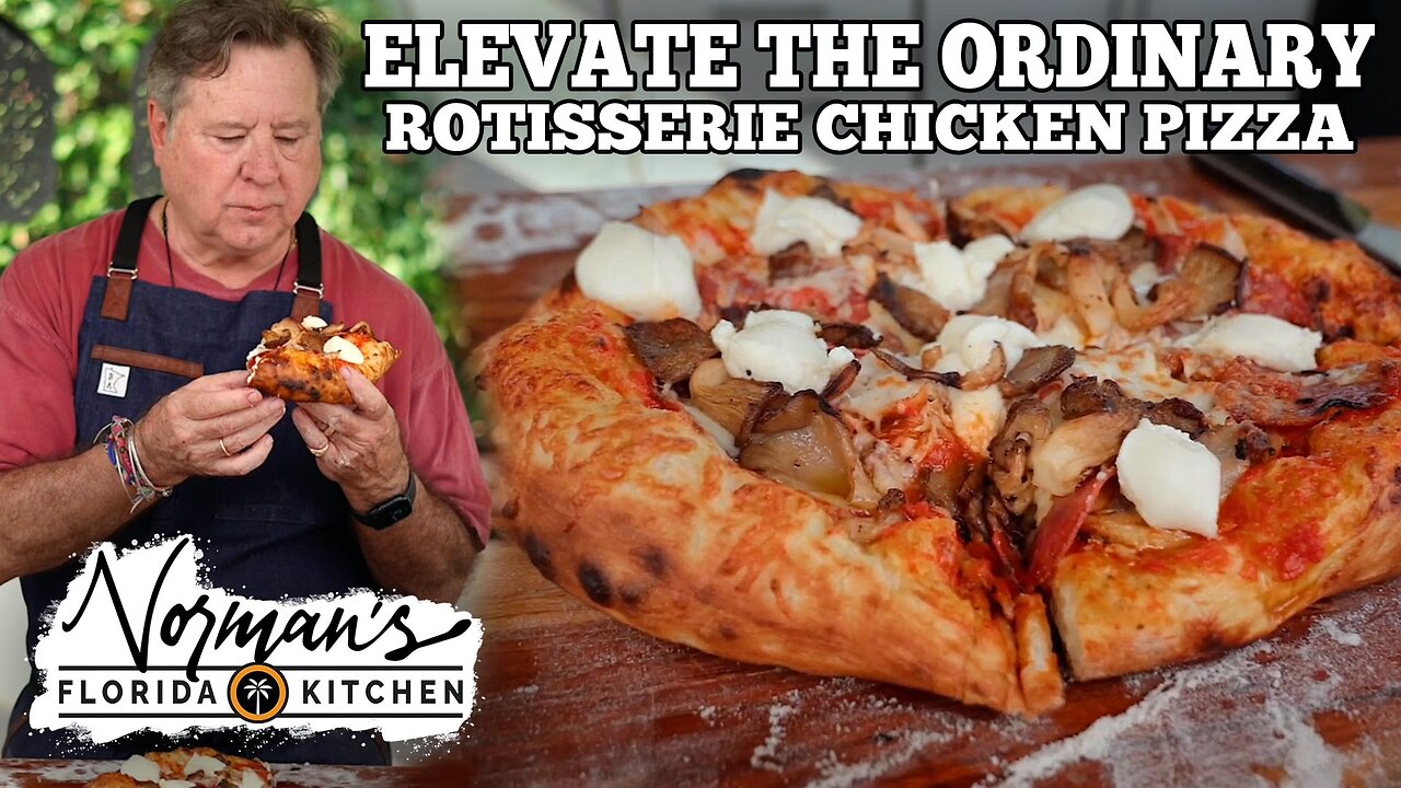 Elevated Chicken Pizza with Chef Norman Van Aken | Blackstone Griddles