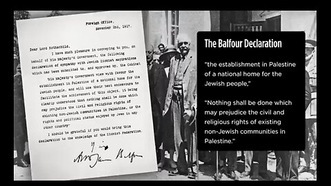 The Balfour Declaration and the Mandate did not promise the Jews a State