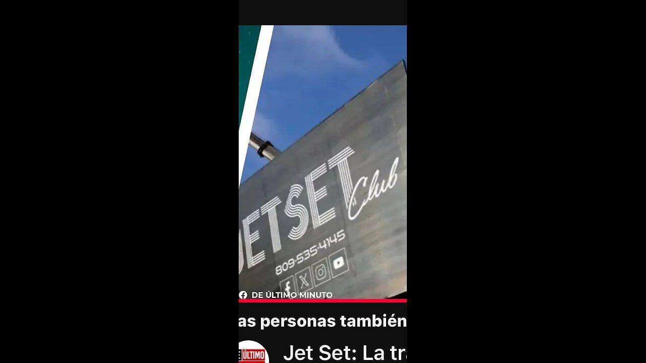 Tragedia Jet Set night club English