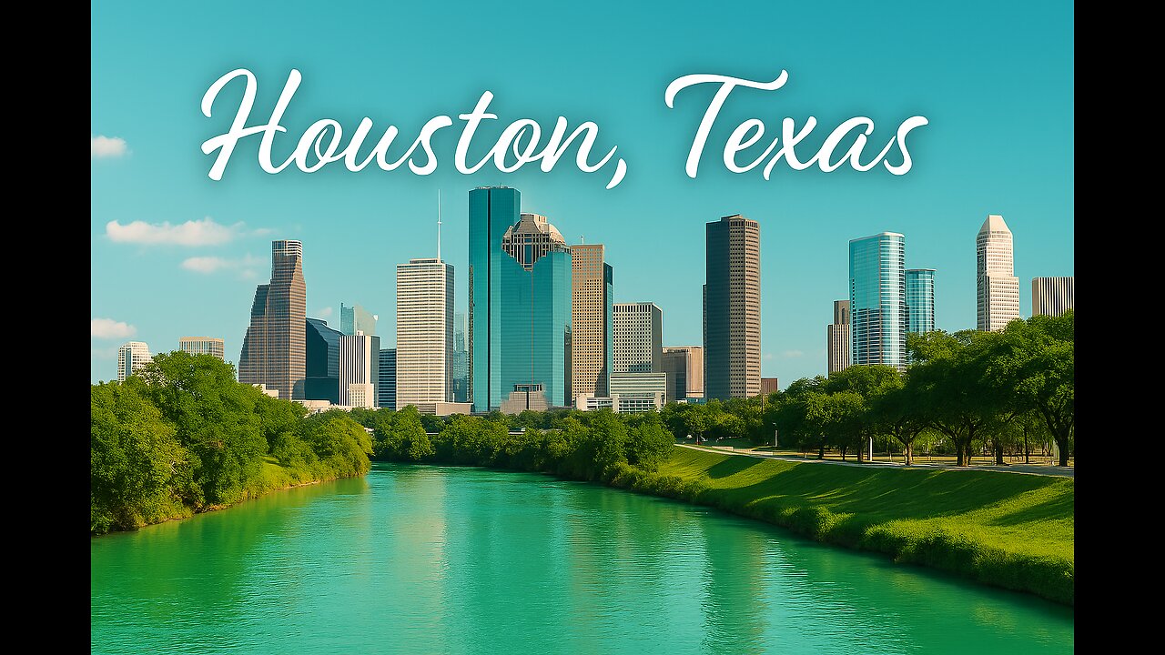 LIVE🔴 | Houston in Harmony – A Serene Cityscape Journey