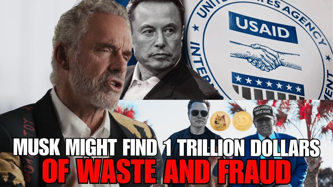 'Finding Government WASTE' - Jordan Peterson On Elon Musk's DOGE And USAID