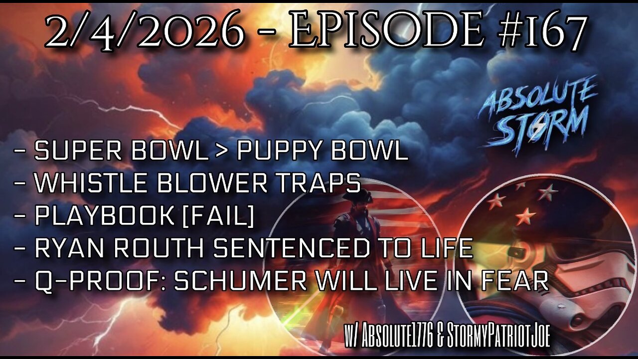 Absolute Storm Ep 167 2/4/2026 6pm EDT