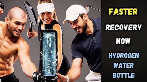 Why This Hydrogen Water Bottle is a MUST with Pickleball Players!