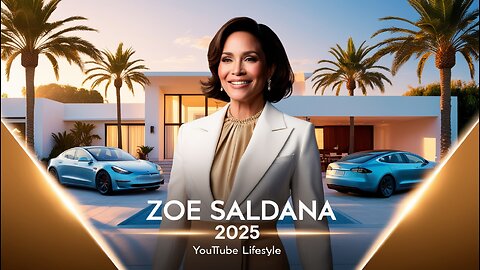 Zoe Saldaña 2025 ★ Family, Fortune & Hollywood Lifestyle