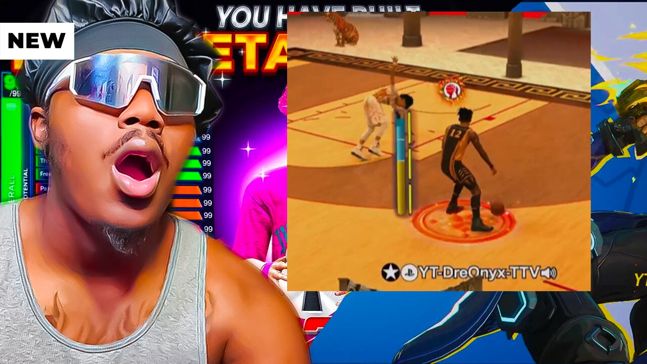 🚨🔴LIVE - TRIPLE THREAT CHALLENGE #1 RANKED 6'10 POINT GAWD | !build !cam !join !member !psn