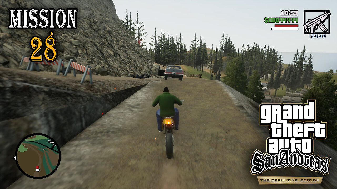 GTA San Andreas Definitive Edition - Mission #28 - Badlands