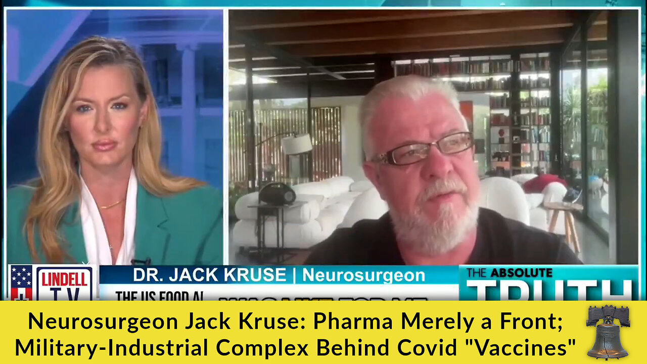 Neurosurgeon Jack Kruse: Pharma Merely a Front; Military-Industrial Complex Behind Covid "Vaccines"