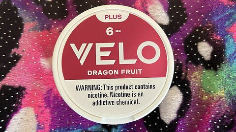 Velo Plus Dragon Fruit (Nicotine Pouches) Review