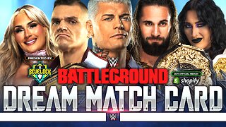 WWE Battleground 2025 - Dream Match Card [v3]