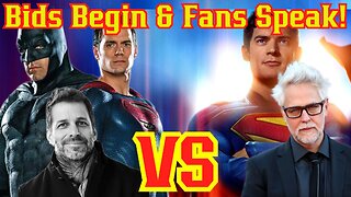 DC Fans Vote: Snyder VERSUS Gunn As Bids For DC Warner Bros Submitted By Paramount, Netflix, Comcast