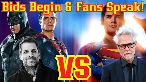 DC Fans Vote: Snyder VERSUS Gunn As Bids For DC Warner Bros Submitted By Paramount, Netflix, Comcast