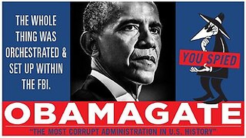 🚨Obama Gate, Clinton, & the 16 YR Plan to Overthrow The U.S from Within🛑