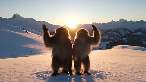 monkey vlogging