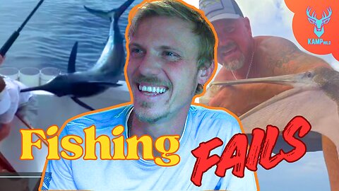 Crazy Fishing Fails | Peli-can I Have This? | KAMPwild Reacts
