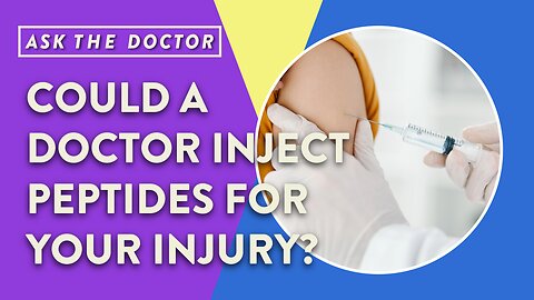 Could a doctor inject peptides for your injury?