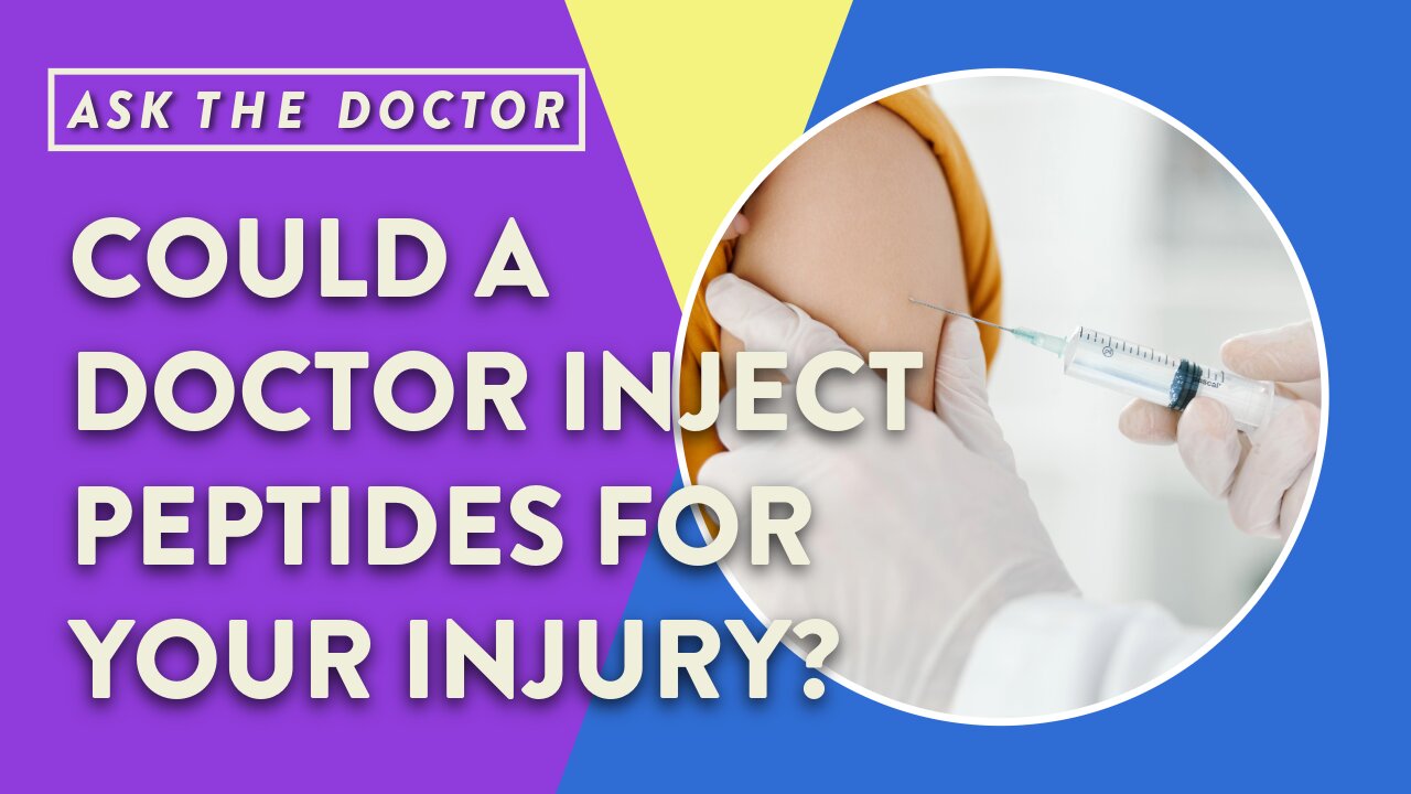 Could a doctor inject peptides for your injury?