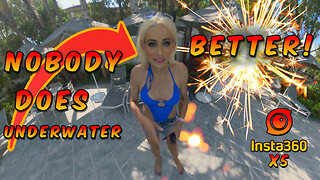 Zoey Swimming Underwater Like You’ve NEVER Seen Before! 🐆💦 360° Slo-Mo Magic!