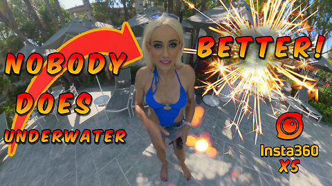 Zoey Swimming Underwater Like You’ve NEVER Seen Before! 🐆💦 360° Slo-Mo Magic! 