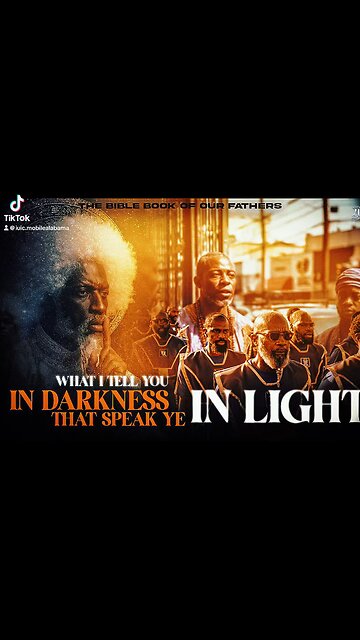 Words spoken in shadows… now echoed in the light. Join us at 6PM. #BookOfOurFathers