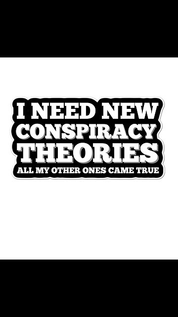 Conspiracy? Can This Be TRUE?