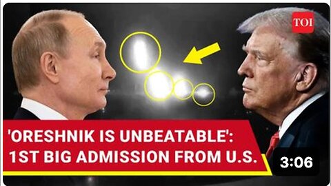 "Top Missile Expert Shocks Trump; U.S. Cannot Intercept Oreshnik, Ukraine Pleads for Protection"