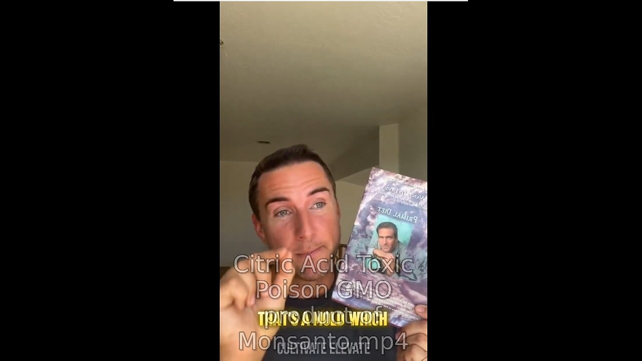 Citric Acid Toxic Poison GMO product of Monsanto