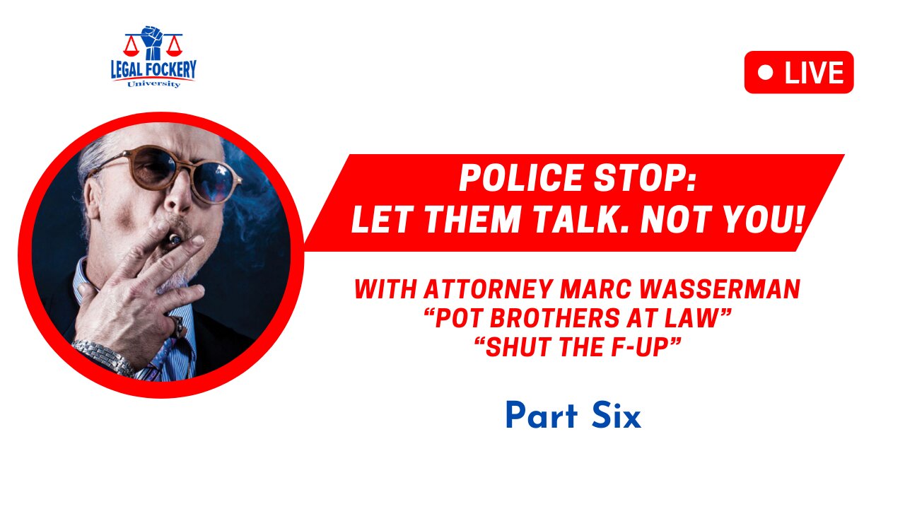 Police Stop: Let Them Talk. Not You.