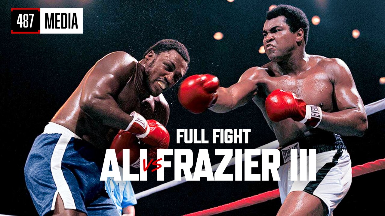 THE THRILLA IN MANILA! Muhammad Ali vs Joe Frazier III | FULL FIGHT| Araneta Coliseum - 1/10/1975