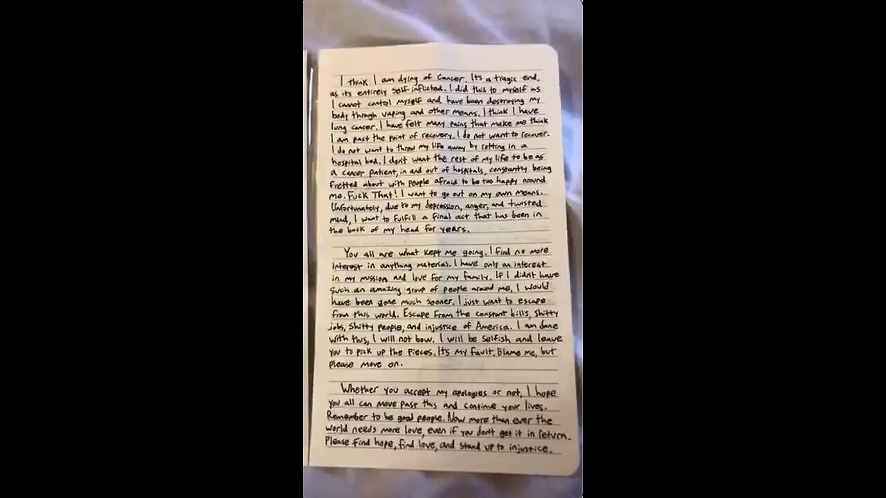 This video posted by the psychotic, transgender school shooter Robin Westman today