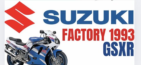 Suzuki factory 1993