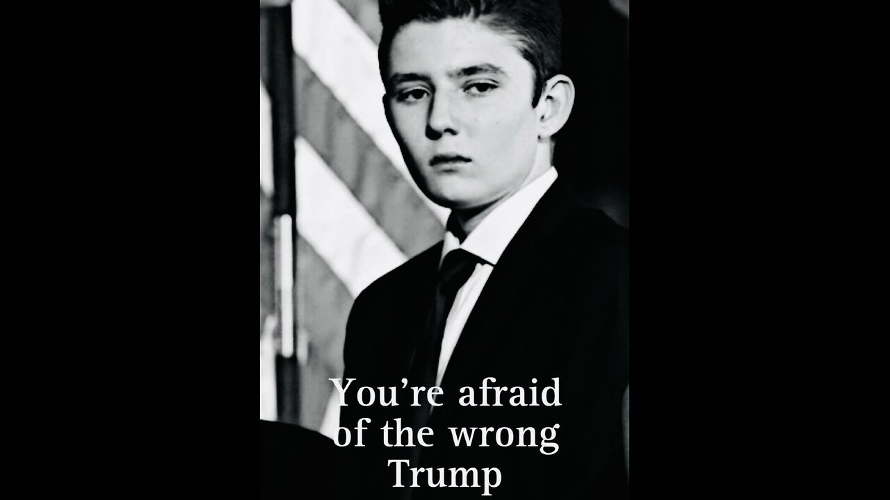 I don't know what Barron really said | Probably "You're fired"